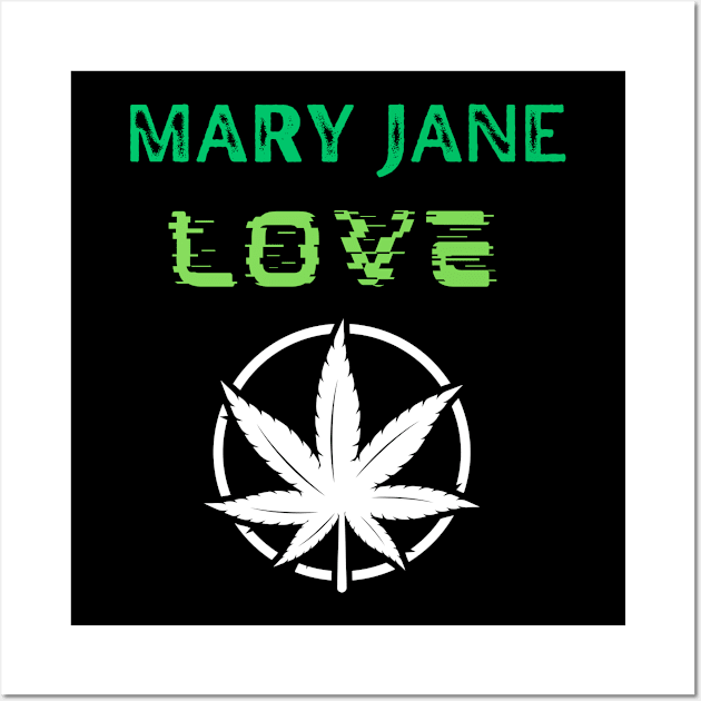 Marijuana lover, Cannabis smoker Wall Art by johnnie2749